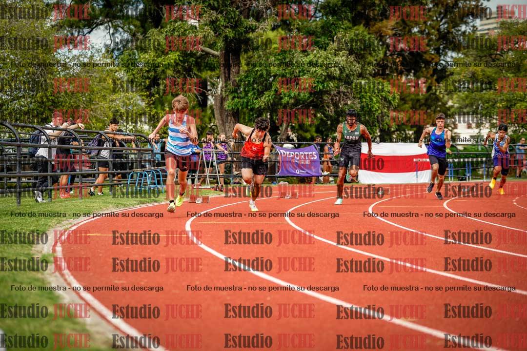 Fotos de los 200 m de varones