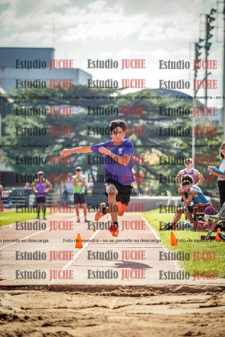 Fotos del salto triple de varones