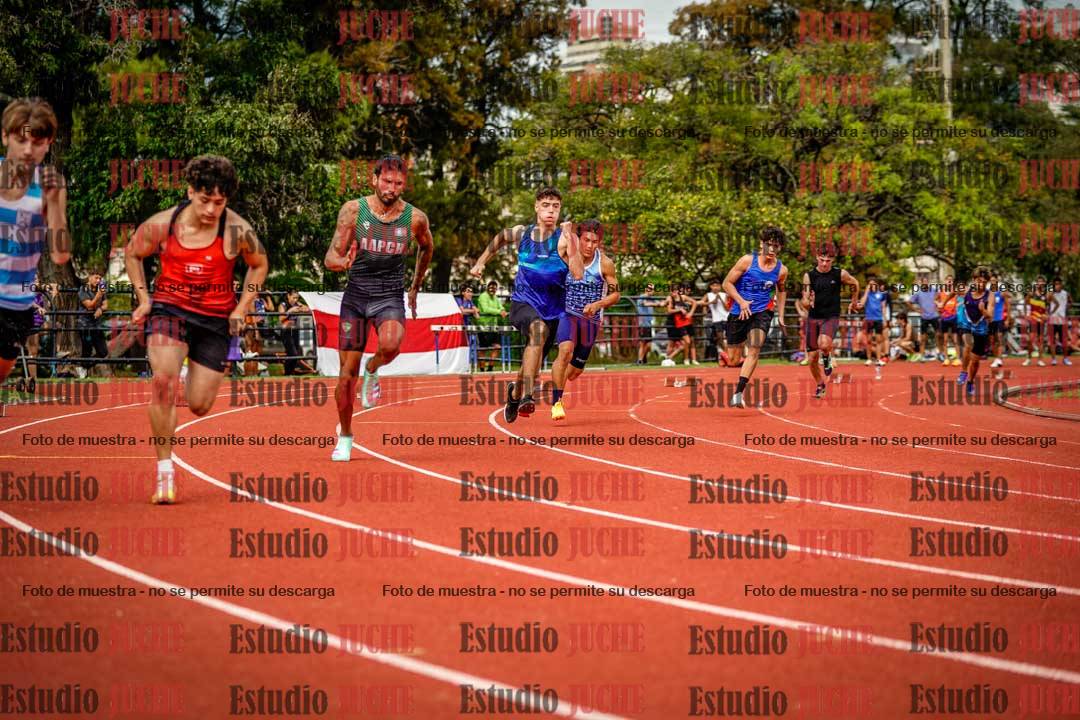 Fotos de los 200 m de varones