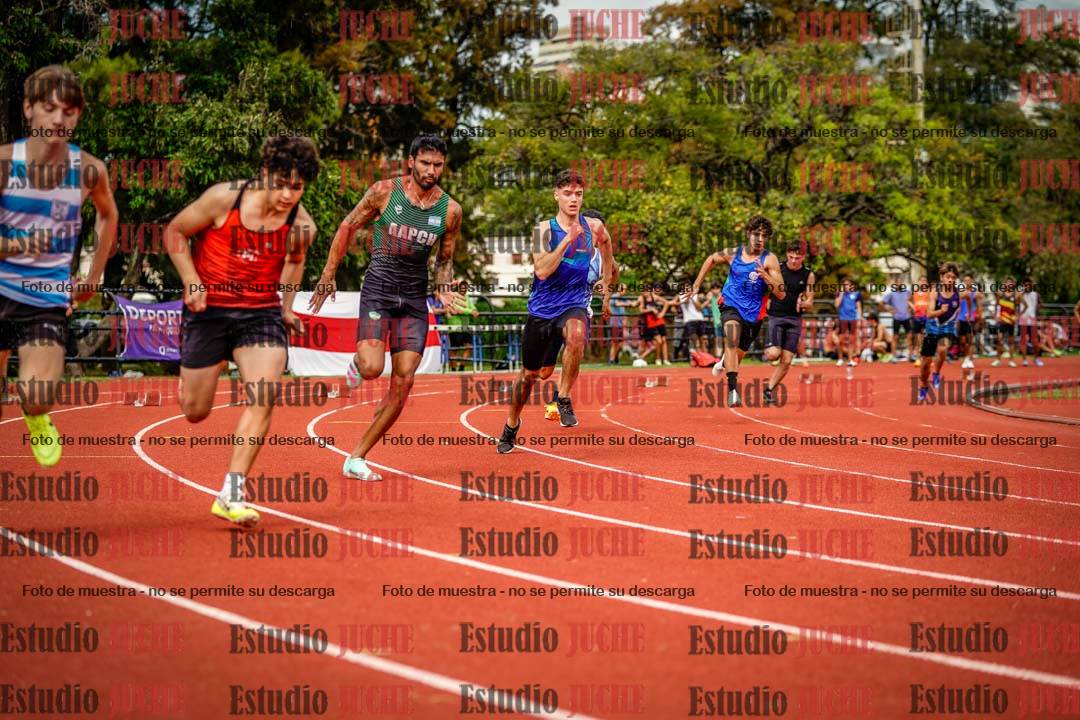Fotos de los 200 m de varones