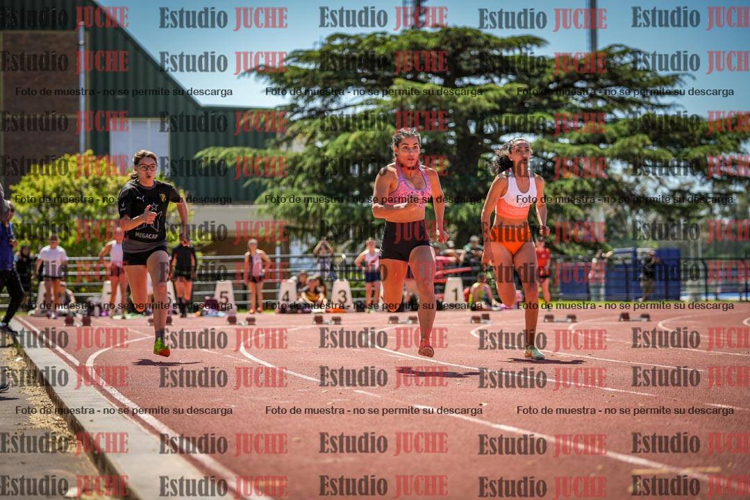 Fotos de los 100 m llanos de mujeres