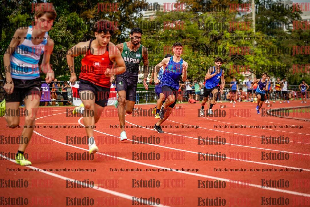 Fotos de los 200 m de varones