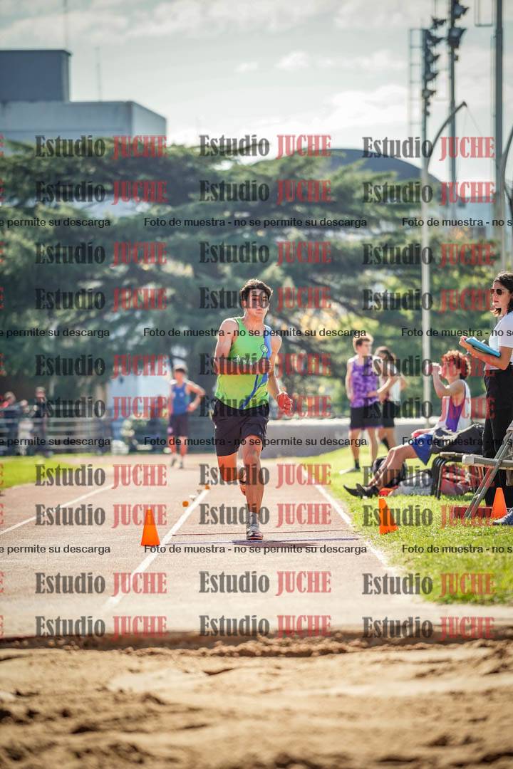 Fotos del salto triple de varones