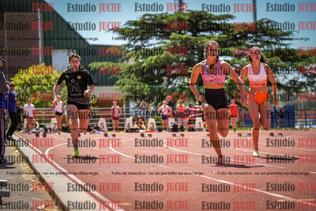 Fotos de los 100 m llanos de mujeres
