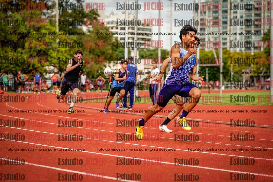 Fotos de los 200 m de varones