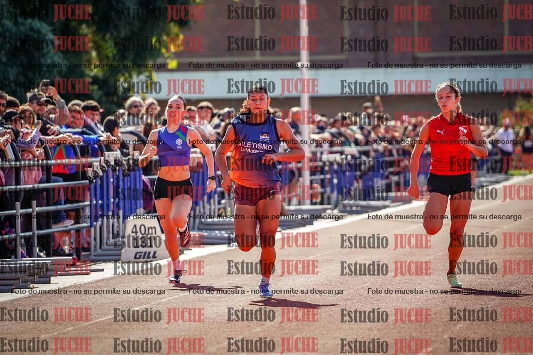 Fotos de los 100 m llanos de mujeres