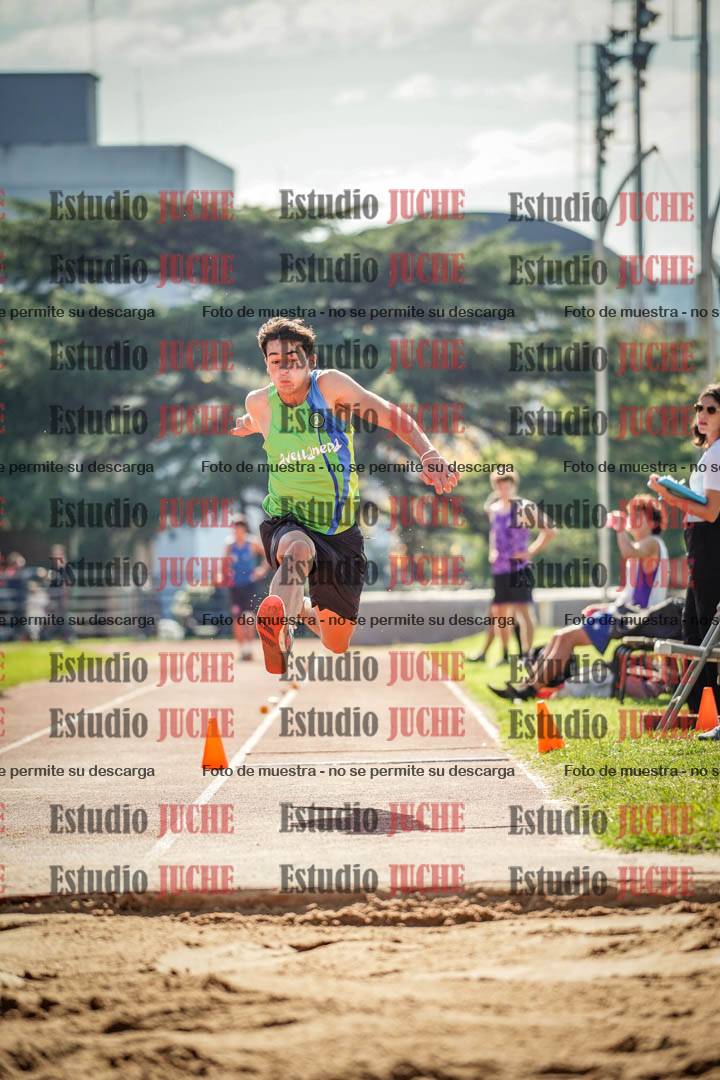 Fotos del salto triple de varones