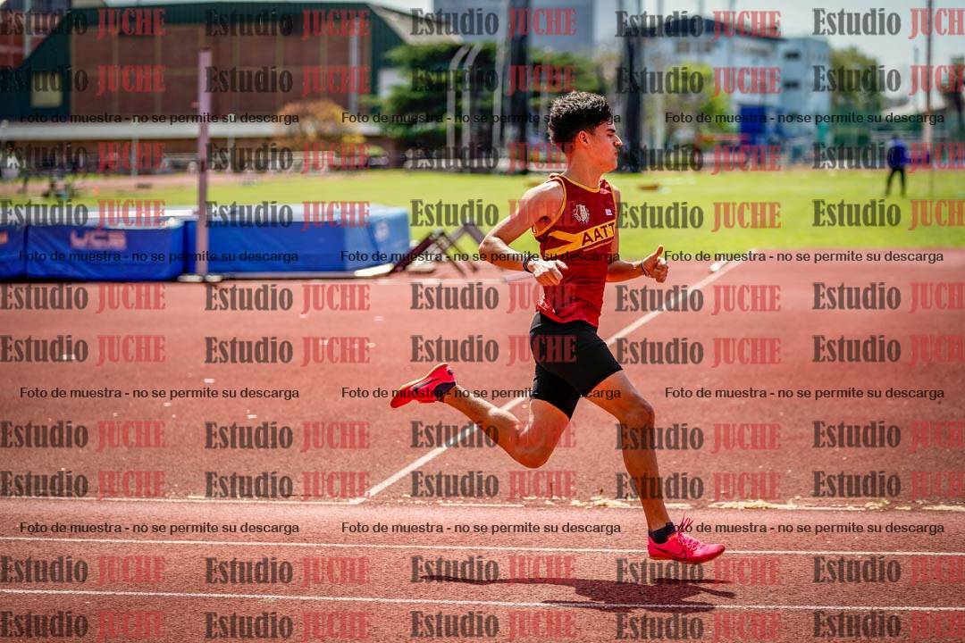Fotos de los 400 m llanos de varones