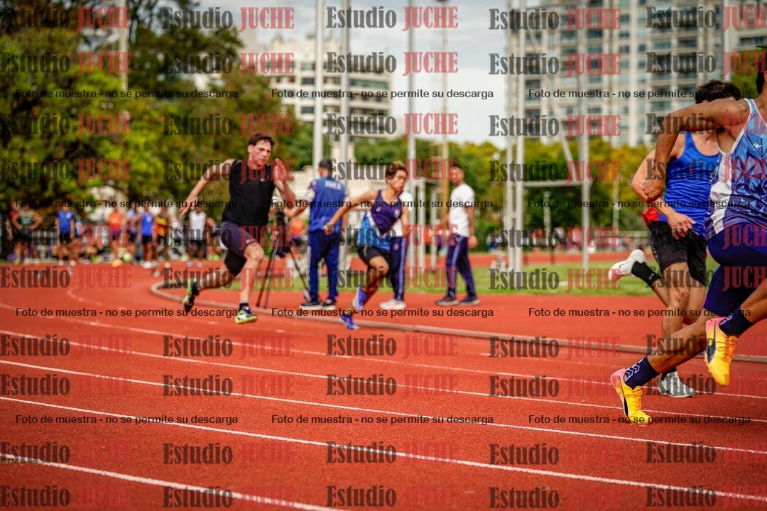 Fotos de los 200 m de varones