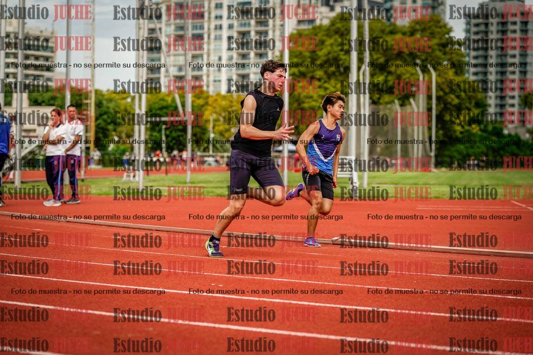 Fotos de los 200 m de varones