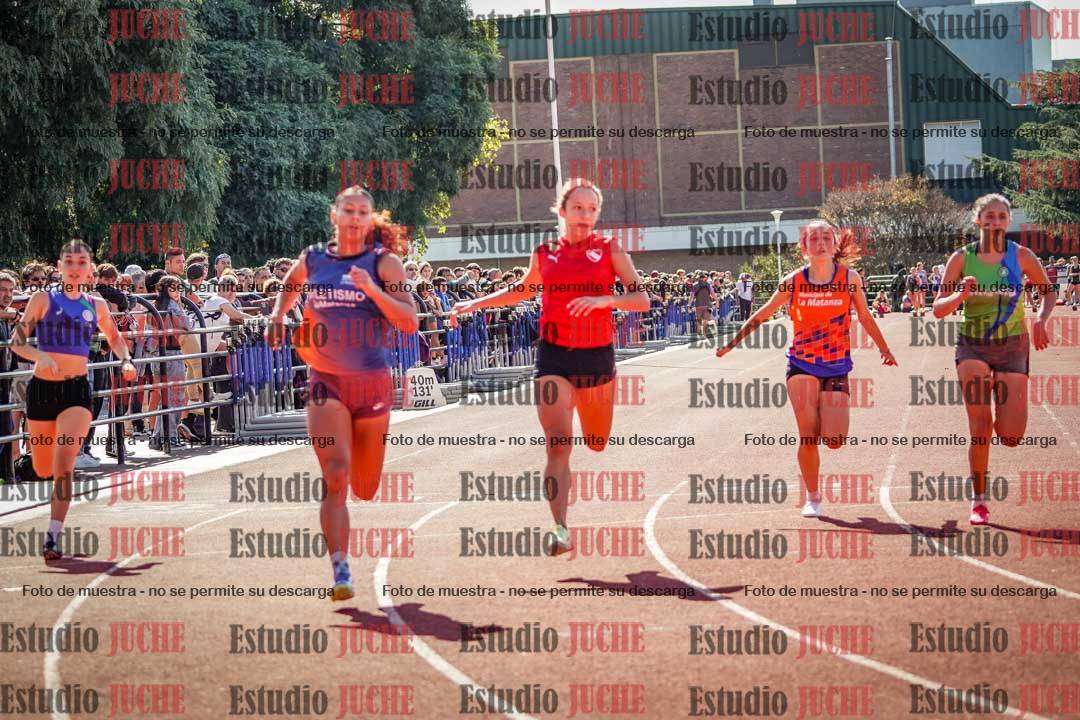 Fotos de los 100 m llanos de mujeres