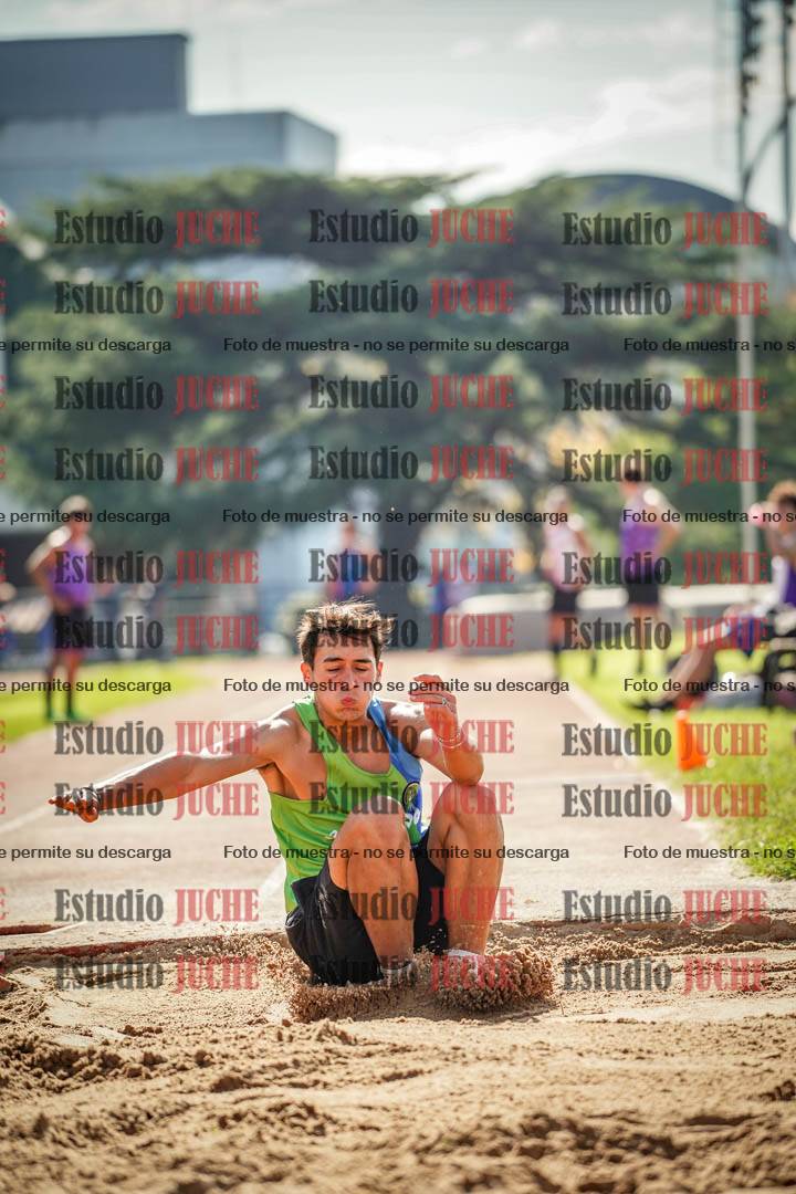 Fotos del salto triple de varones