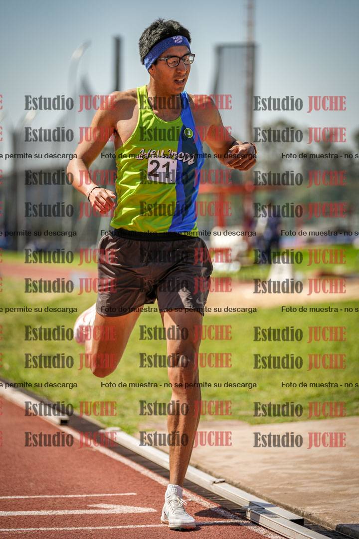 Fotos de los 1500 m llanos de varones