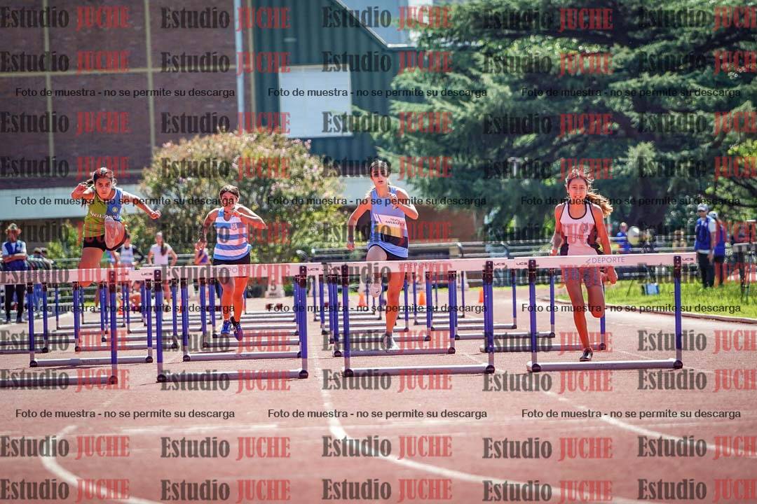 Fotos de los 80 m con vallas de mujeres