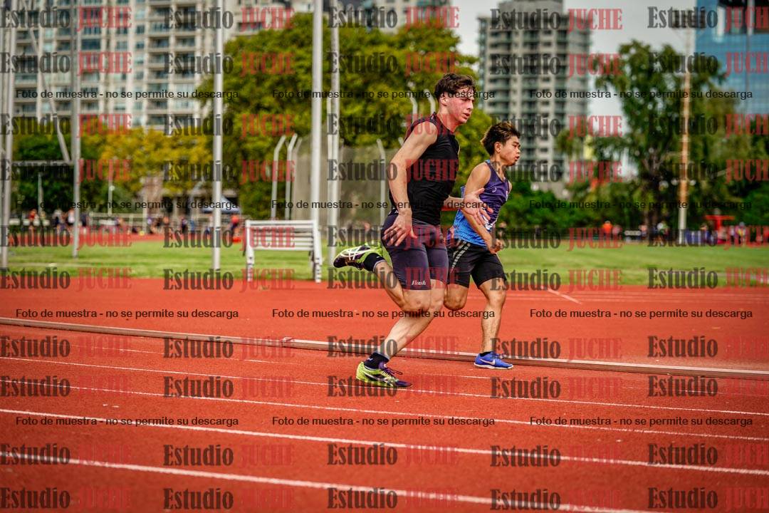Fotos de los 200 m de varones