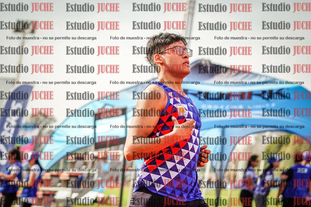 Fotos de los 100 m llanos de varones