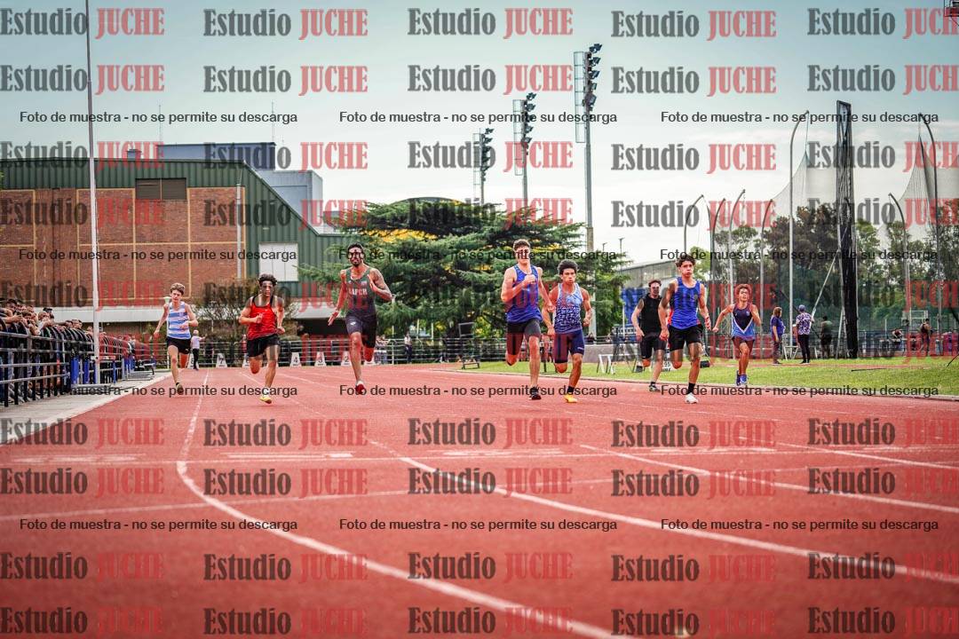 Fotos de los 200 m de varones