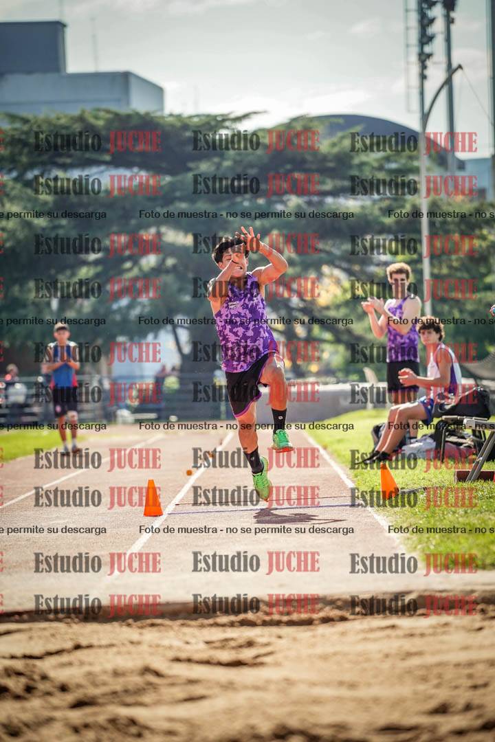 Fotos del salto triple de varones