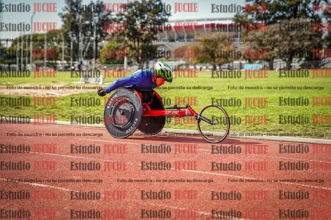 Fotos de los 800 m llanos de silla de ruedas