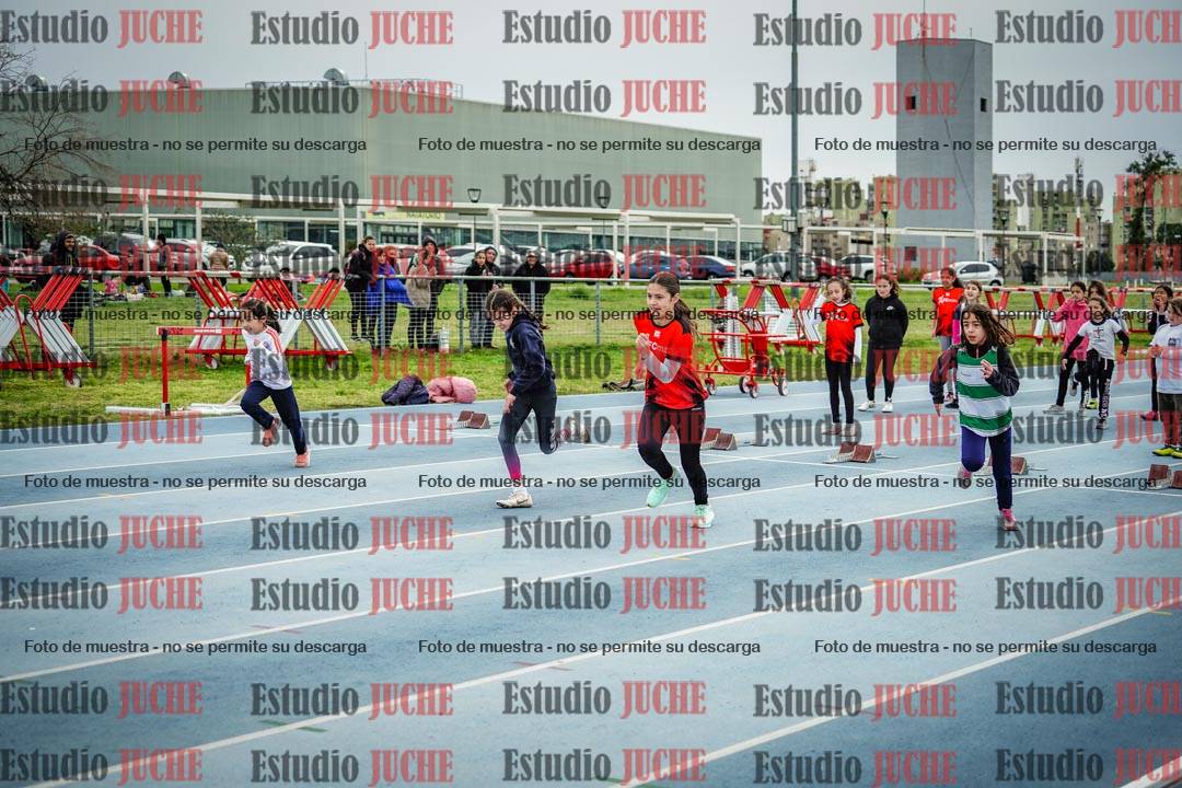 Fotos de los 50 m llanos de mujeres - U12