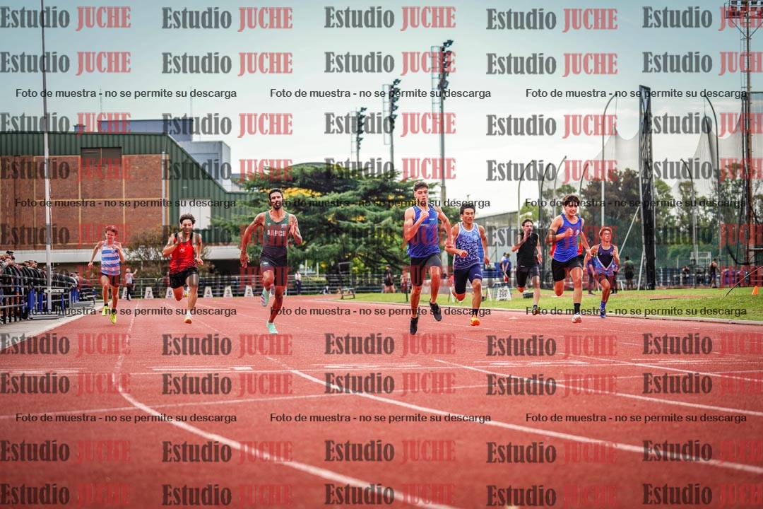 Fotos de los 200 m de varones