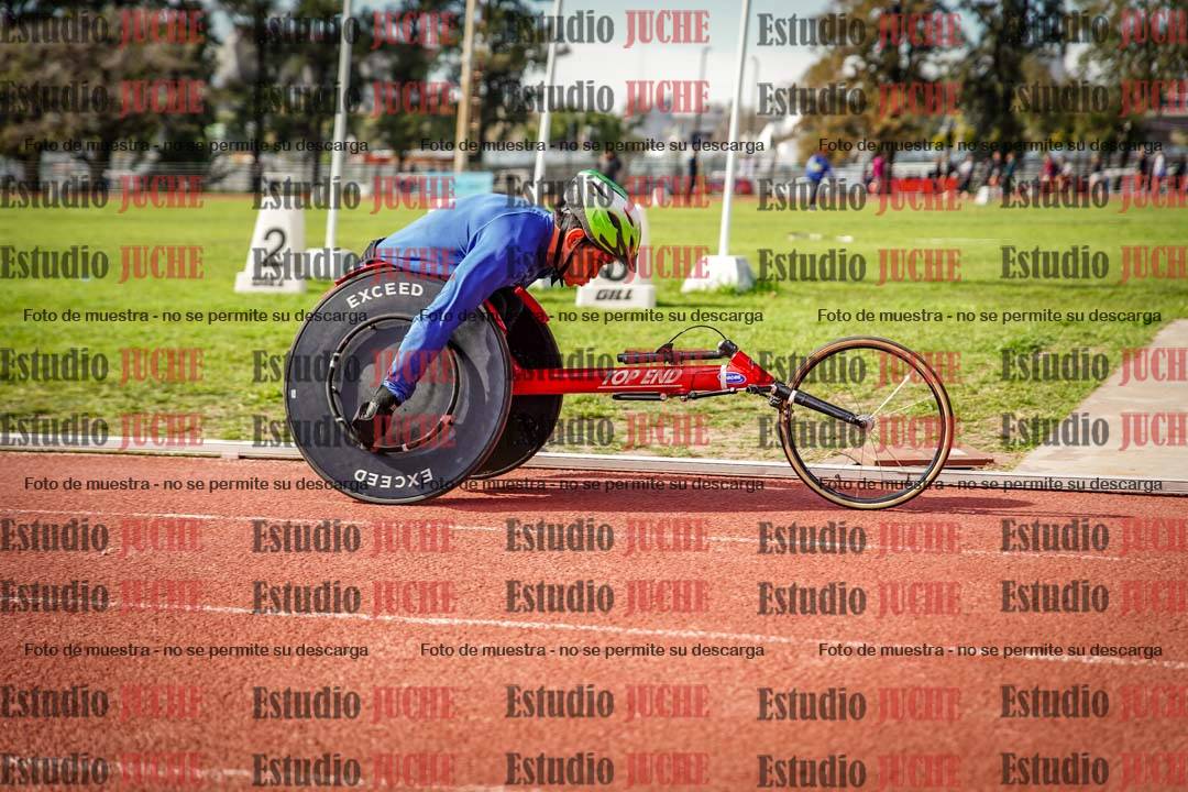 Fotos de los 800 m llanos de silla de ruedas