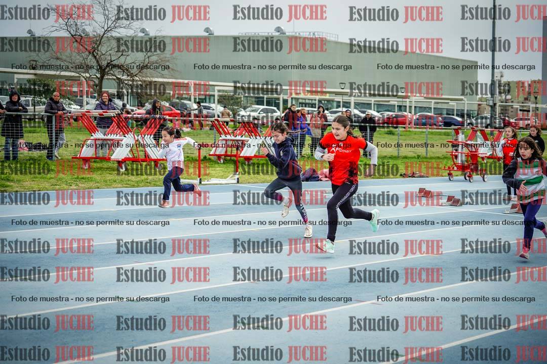 Fotos de los 50 m llanos de mujeres - U12