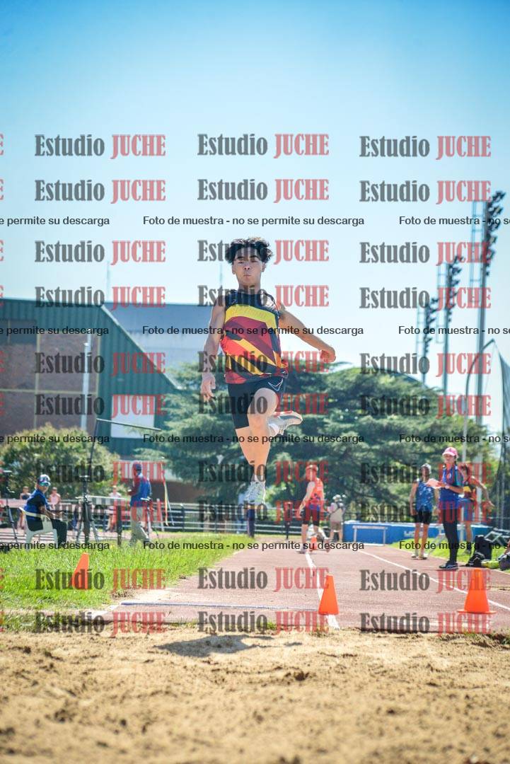 Fotos del salto en largo de varones