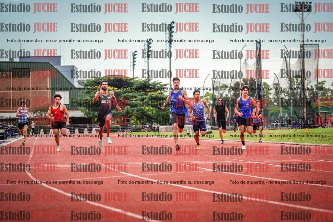 Fotos de los 200 m de varones