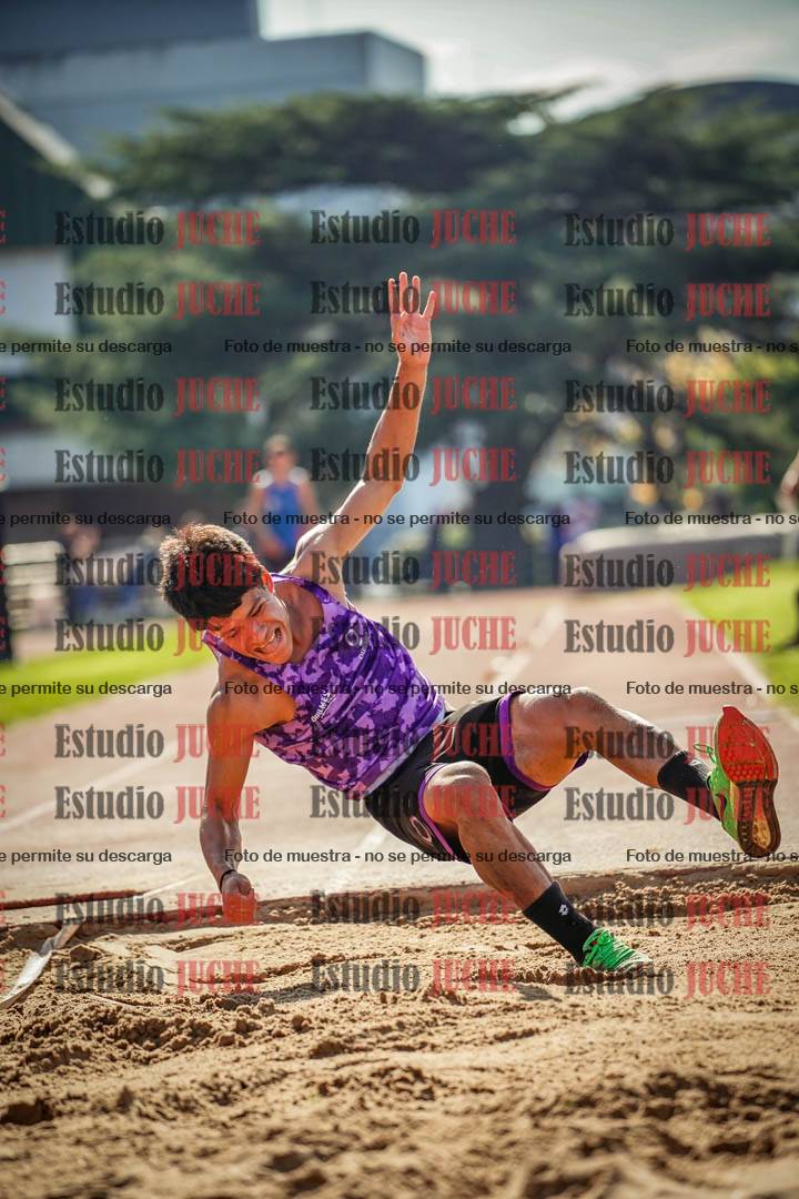 Fotos del salto triple de varones