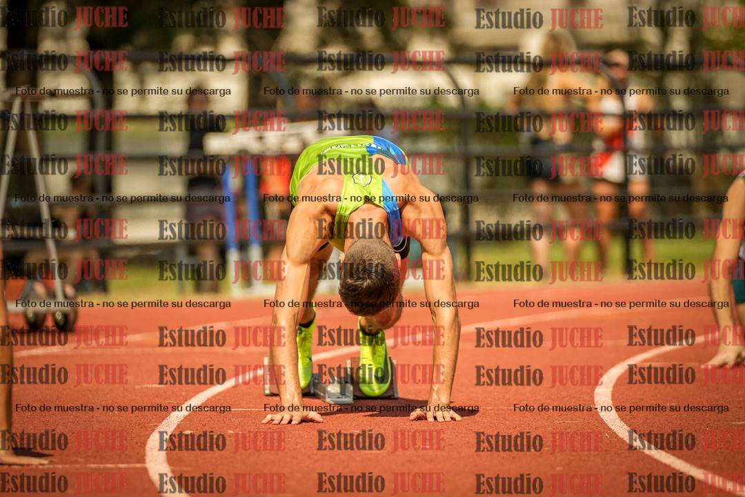 Fotos de los 200 m llanos de varones