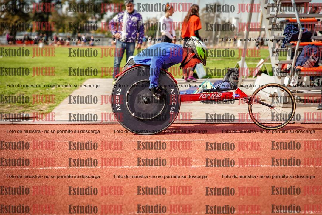 Fotos de los 800 m llanos de silla de ruedas