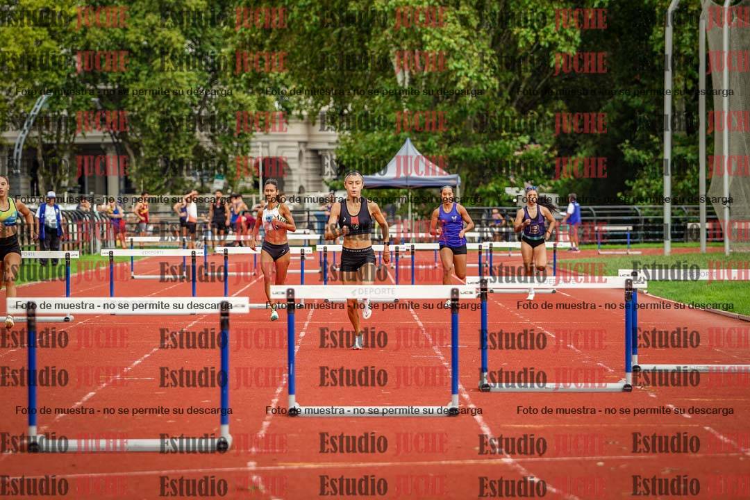 Fotos de los 400 m con vallas de mujeres