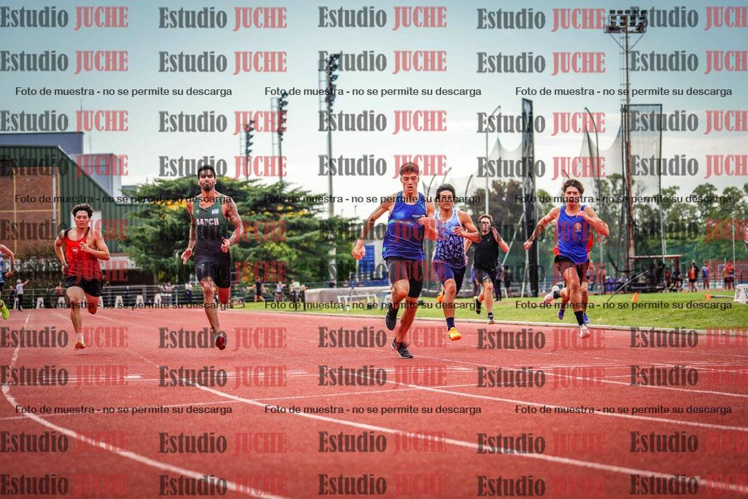Fotos de los 200 m de varones
