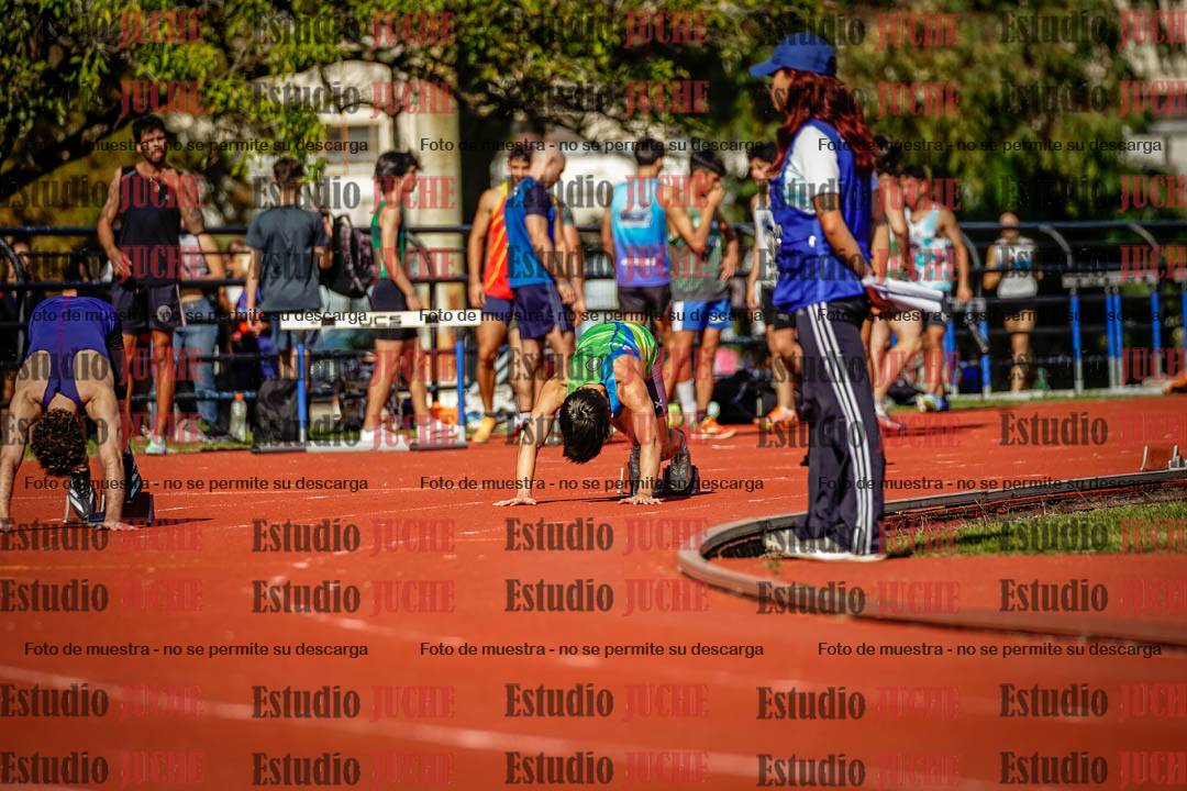 Fotos de los 200 m llanos de varones