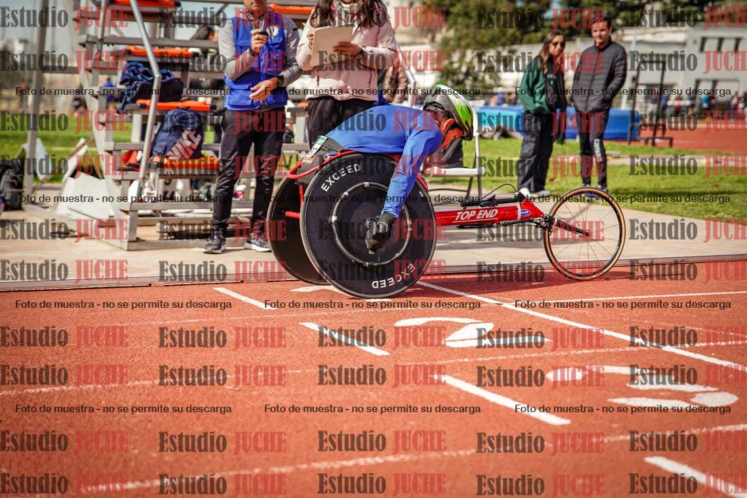 Fotos de los 800 m llanos de silla de ruedas