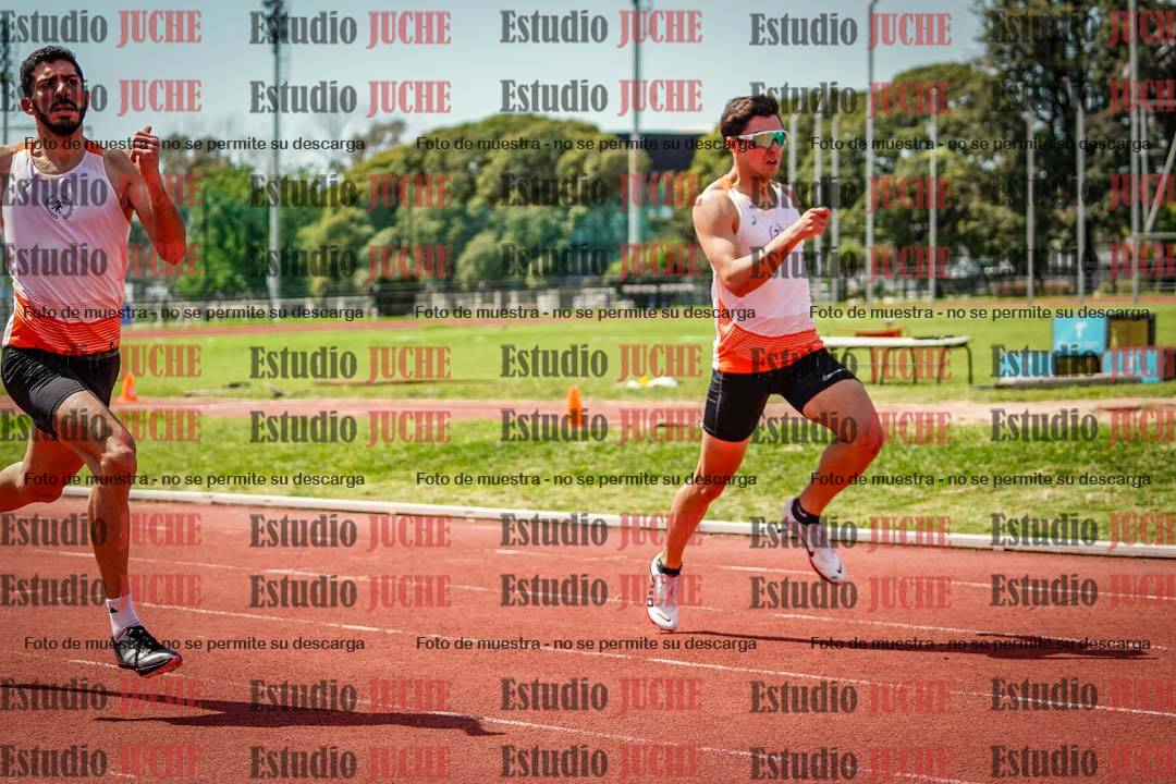Fotos de los 400 m llanos de varones