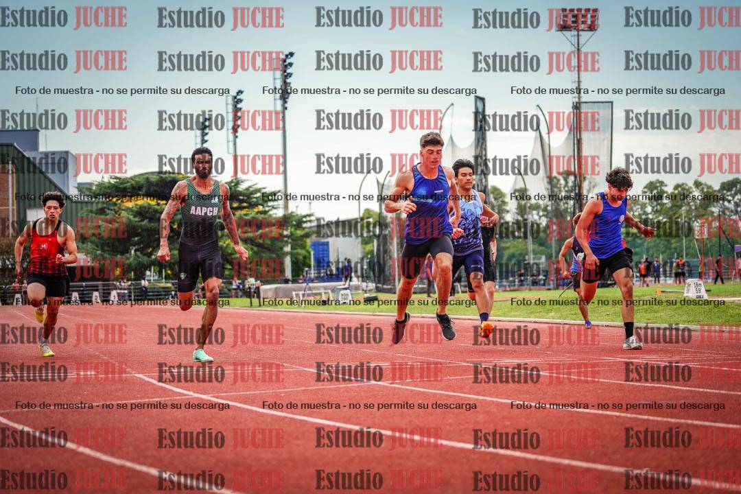 Fotos de los 200 m de varones