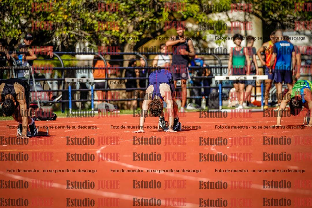 Fotos de los 200 m llanos de varones