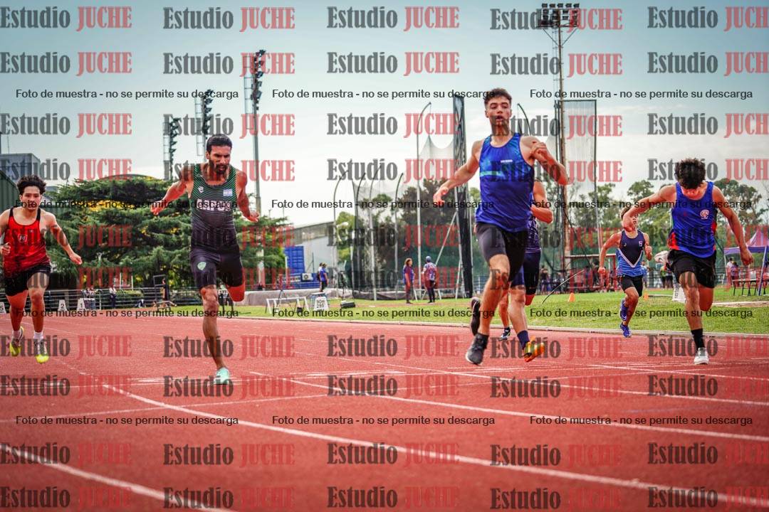 Fotos de los 200 m de varones