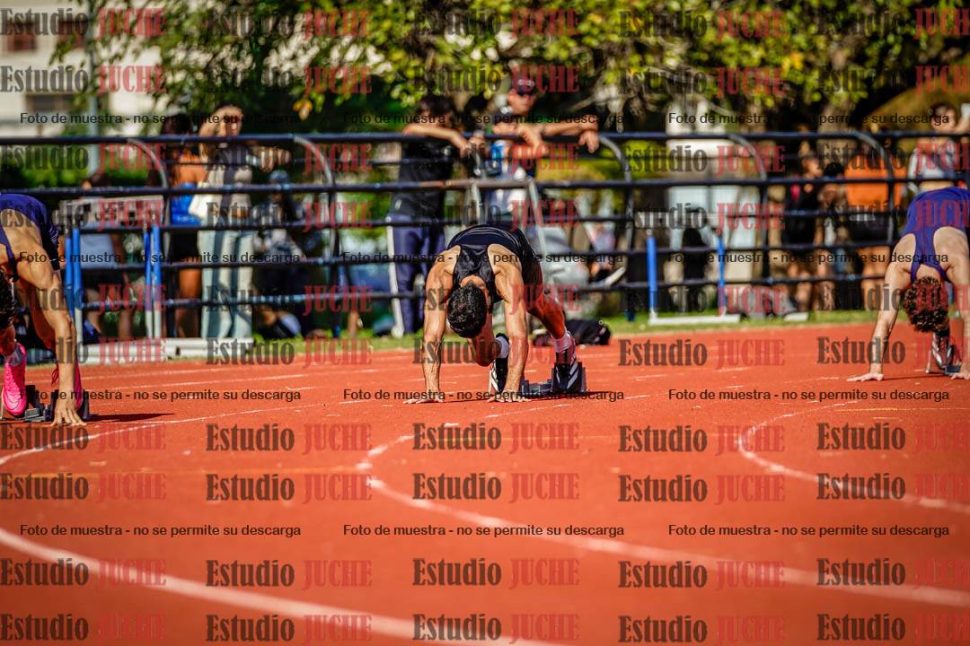 Fotos de los 200 m llanos de varones