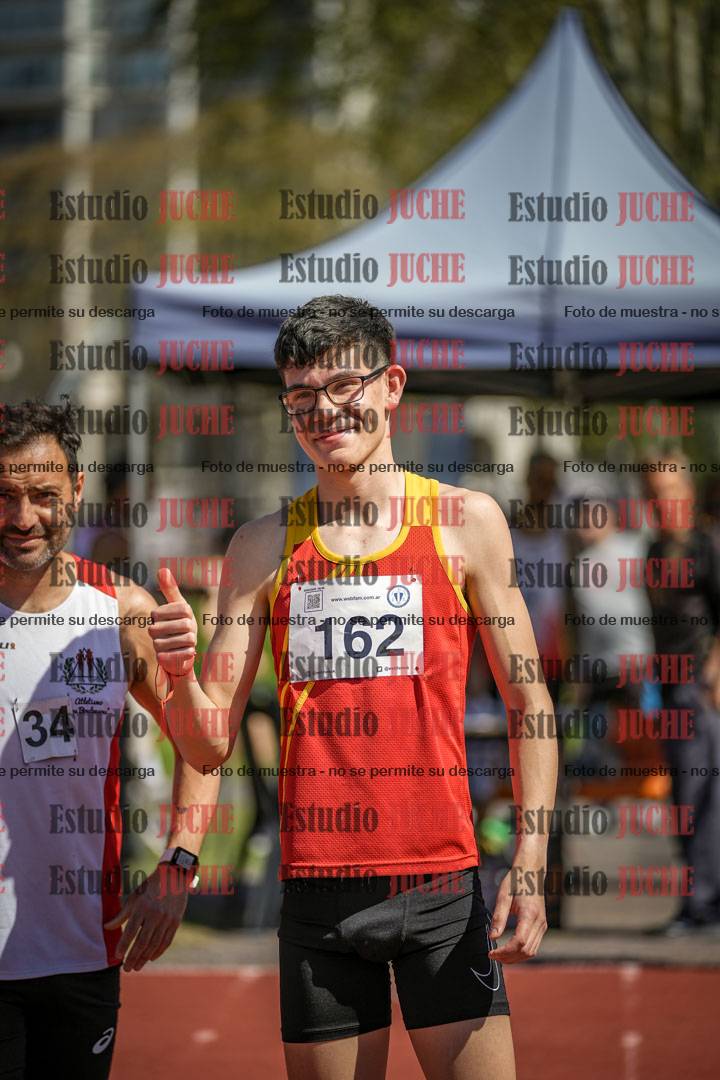 Fotos de los 1500 m llanos de varones