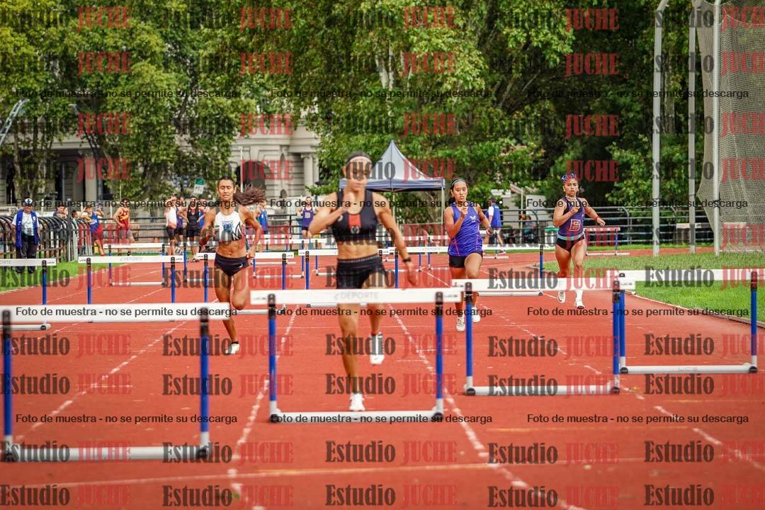 Fotos de los 400 m con vallas de mujeres