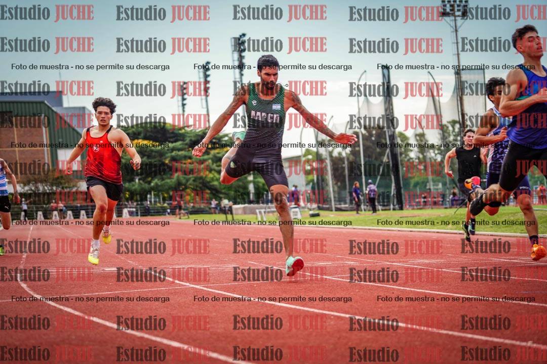Fotos de los 200 m de varones