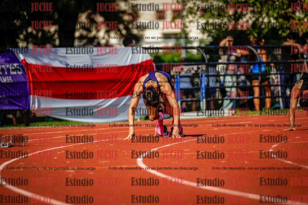 Fotos de los 200 m llanos de varones