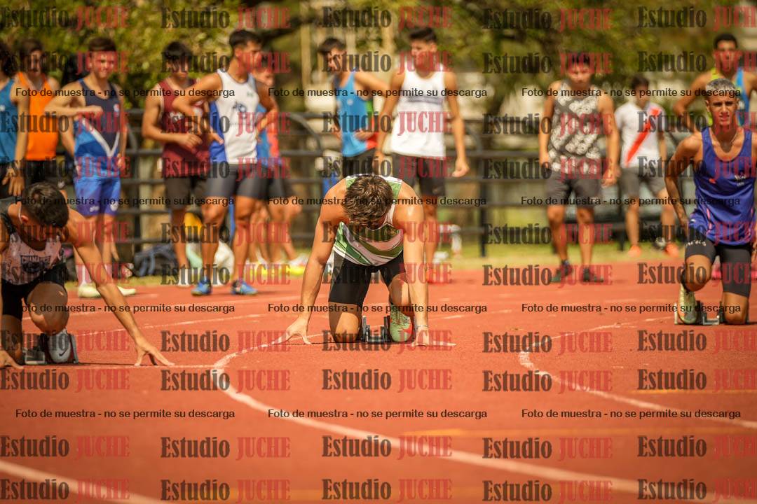 Fotos de los 200 m llanos de varones