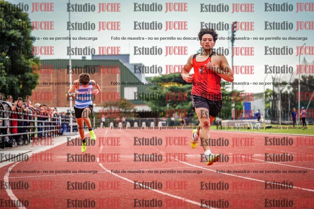 Fotos de los 200 m de varones