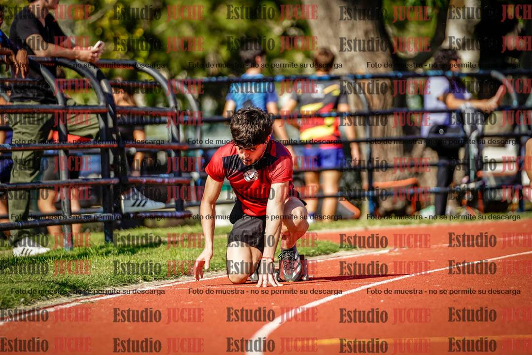 Fotos de los 200 m llanos de varones