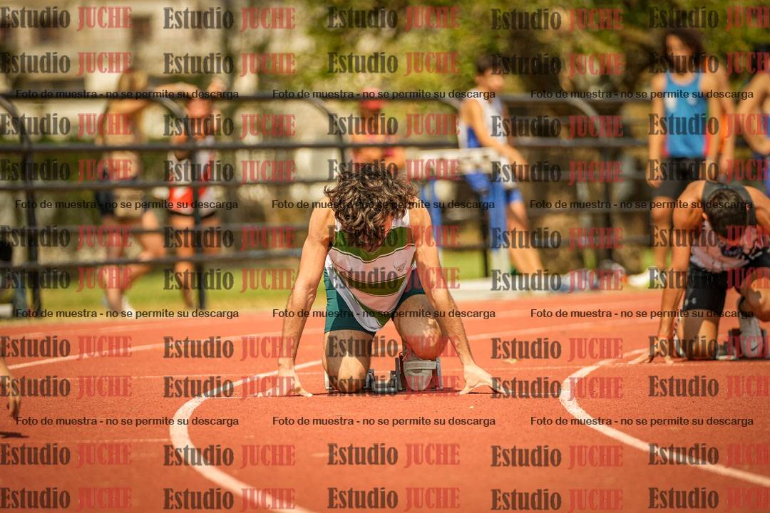 Fotos de los 200 m llanos de varones
