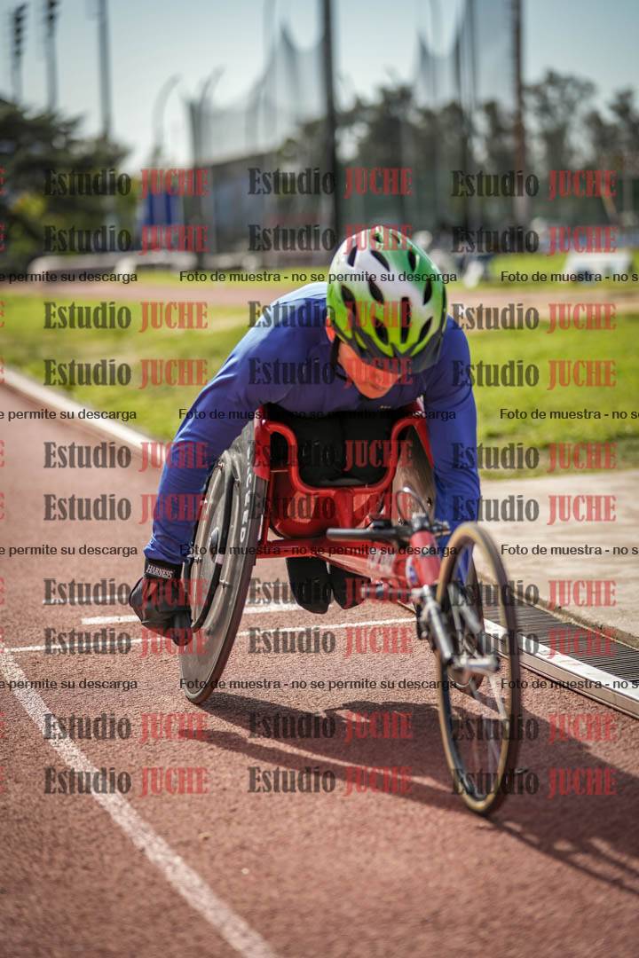 Fotos de los 800 m llanos de silla de ruedas